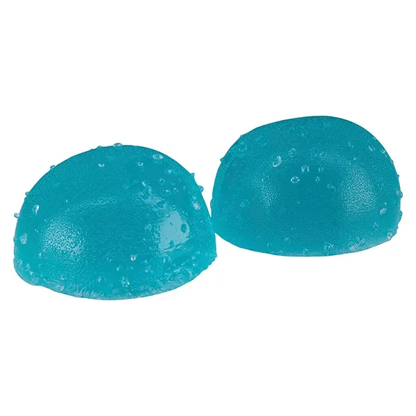 Image for Blue Raspberry Live Rosin Gummies, cannabis edibles by Polar
