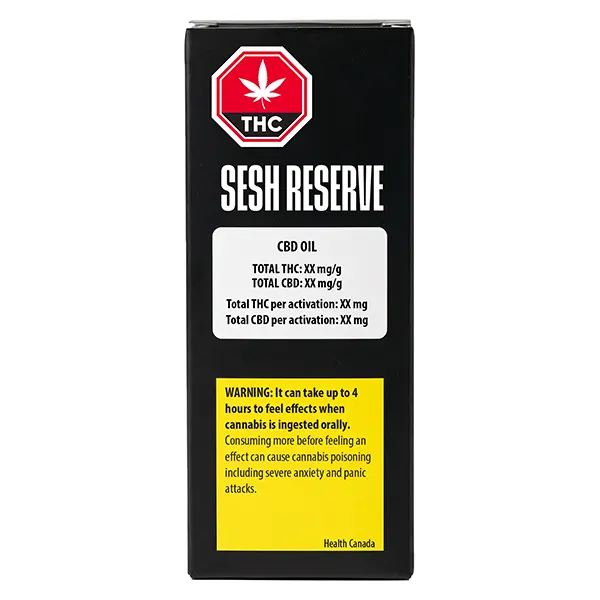 Image for CBD oil, cannabis bottled oils by SESH