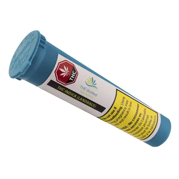 Image for THC Indica Pre-Roll, cannabis all products by THC BioMed
