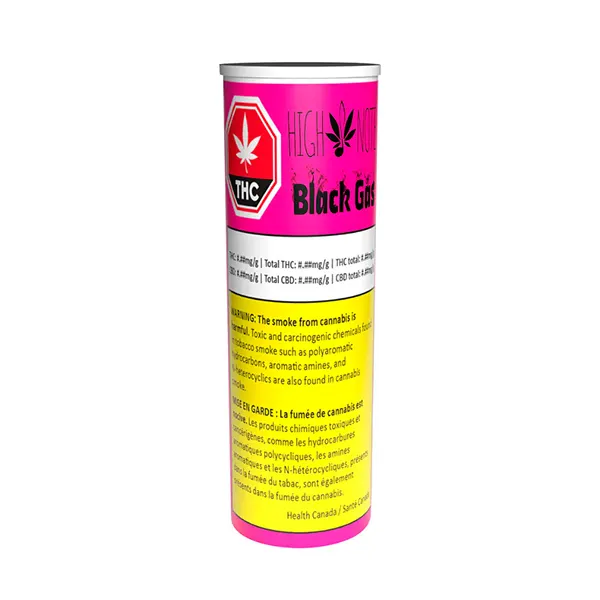 Image for Black Gas Pre-Roll Pack, cannabis pre-rolls by High Note