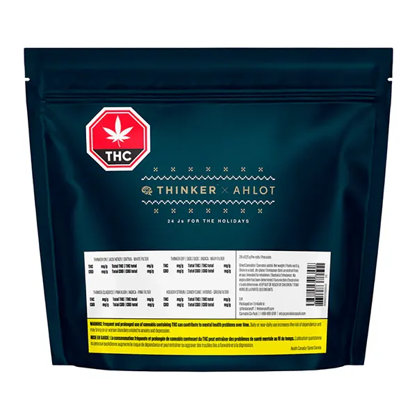 Image for 24 JS For The Holidays, cannabis all products by Thinker