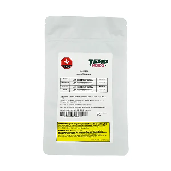 Bag of Nerdz (Dried Flower) by Terp Nerdz