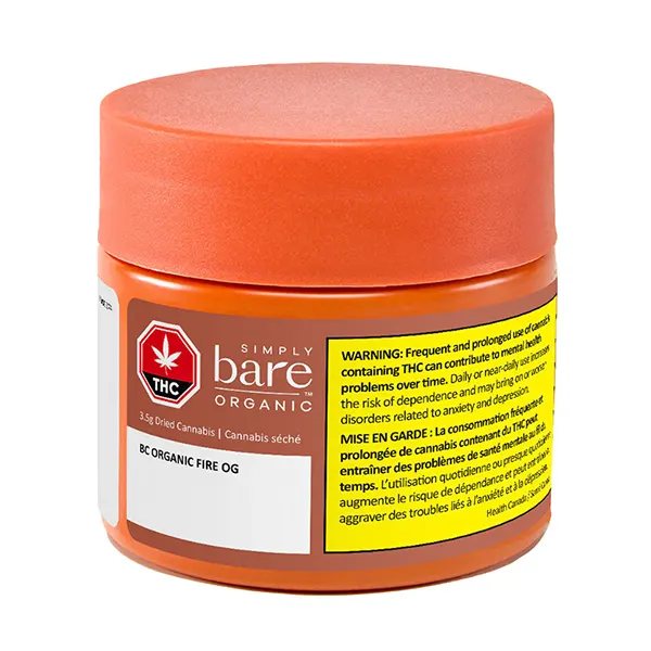 BC Organic Fire OG (Dried Flower) by Simply Bare