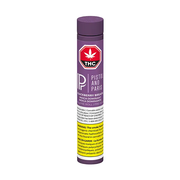 Blackberry Breath Pre-Roll (Pre-Rolls) by Pistol and Paris