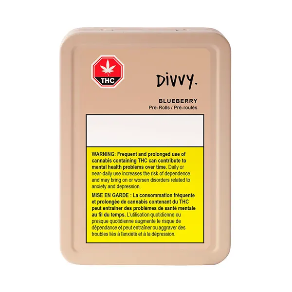 Image for Blueberry Pre-Roll, cannabis all products by Divvy