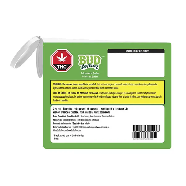 Image for Booberry Cookies Pre-Roll, cannabis pre-rolls by Bud Lafleur