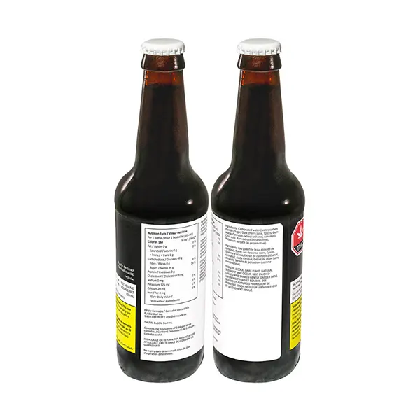 Black Cherry Indica Craft Soda (Soft Drinks) by Zele