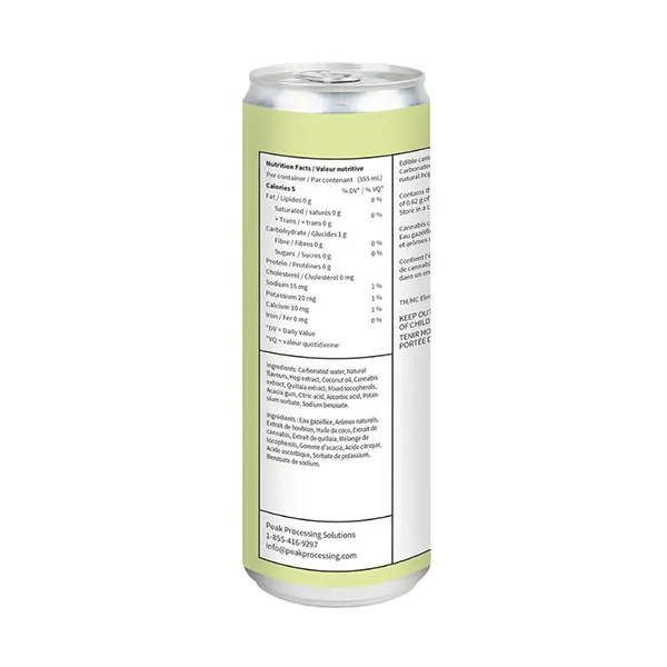 Image for Strawberry HopWater, cannabis sparkling water by BarHop