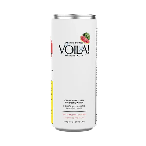 Watermelon Cannabis-Infused Sparkling Water (Sparkling Water) by Voila!