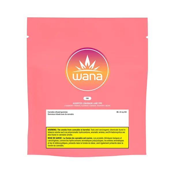 Assorted Lemonade Lane CBD 30x30 (Gummies) by Wana