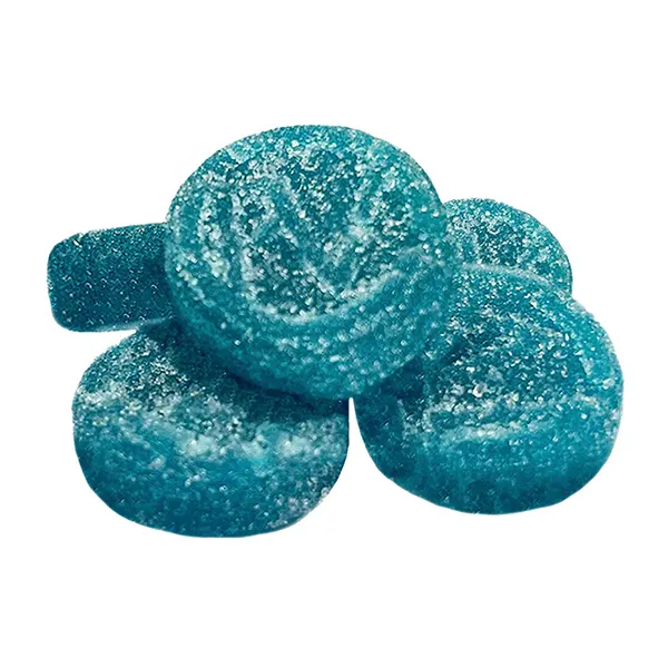 Image for Blue Raz Indica Gummies, cannabis all products by Platinum