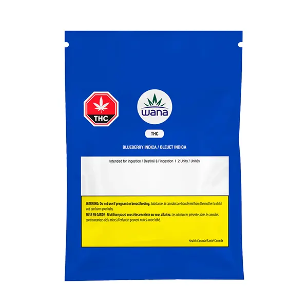 Image for Blueberry Indica, cannabis all products by Wana