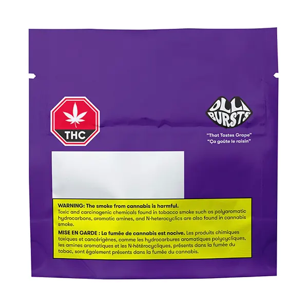 Image for Bursts That Tastes Grape, cannabis all products by Olli Brands