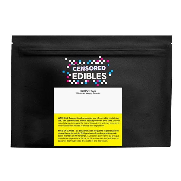 CBD Party Pack (Gummies) by Censored Edibles