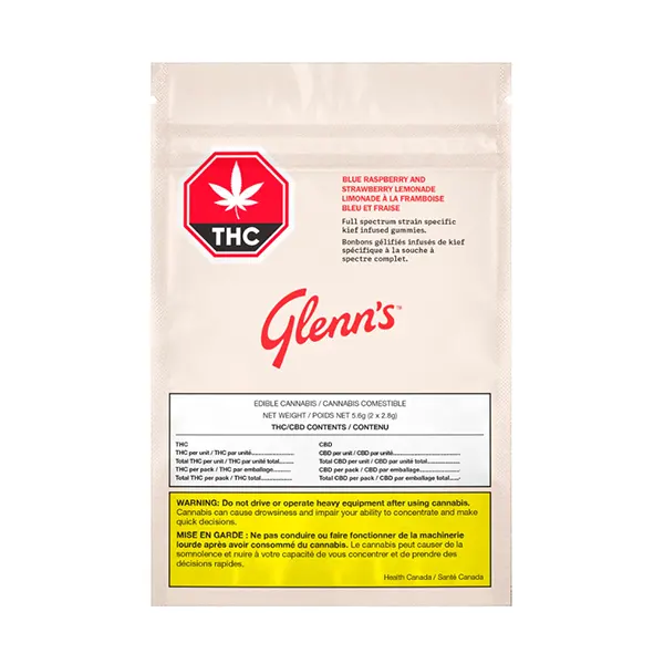 No.4 True Hybrid Kief - Classic Flavours (Gummies) by Glenn's