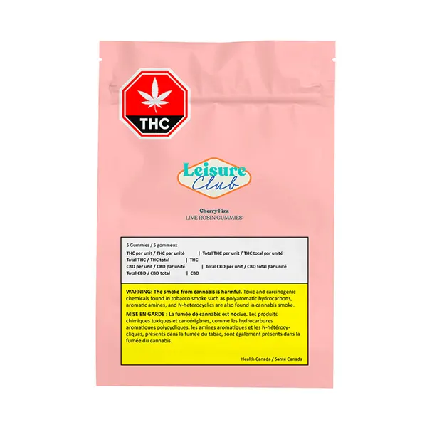 Image for Live Rosin Gummies Cherry Fizz, cannabis all products by Leisure Club