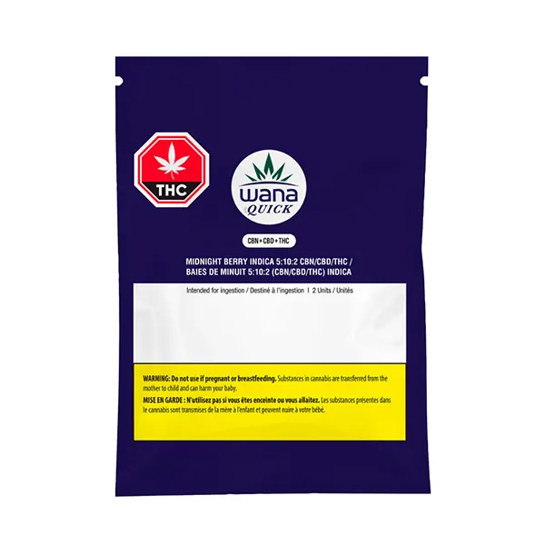 Image for Quick CBN Midnight Berry Indica, cannabis all products by Wana