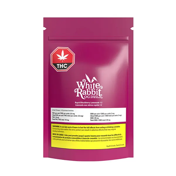 Rapid Blackberry Lemonade 1:2 (Gummies) by White Rabbit OG