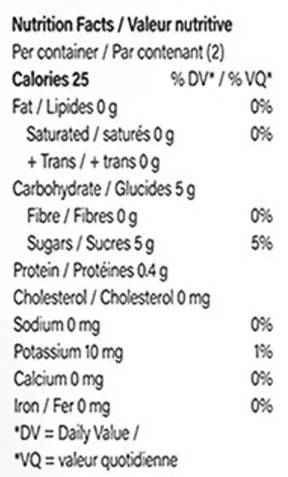 Nutrition Information for Real Fruit Elderberry Gummies 2:1 THC:CBN (Gummies) by WYLD