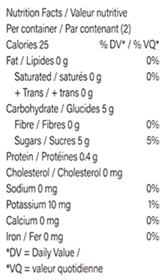 Nutrition Information for Real Fruit Raspberry Gummies (Gummies) by WYLD