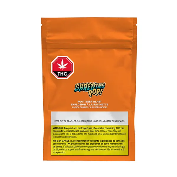 Image for Root Beer Blast Gummies, cannabis all products by Shred'ems