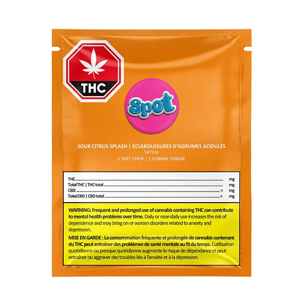 Image for Sour Citrus Splash Sativa, cannabis all products by SPOT