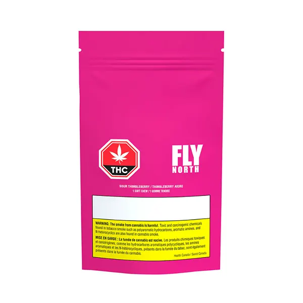 Image for Sour Thimbleberry Soft Chews, cannabis all products by Fly North