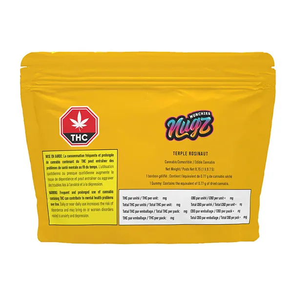 Image for Terple Rosinaut Hash Rosin Gummy, cannabis all products by Nugz