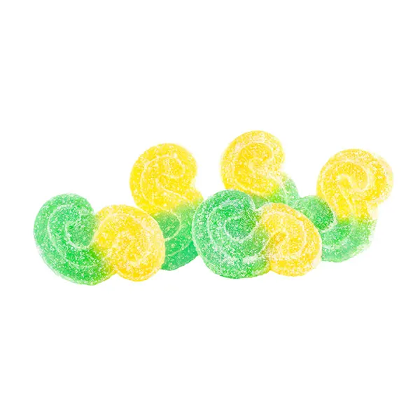 THC+CBC Mango Lime Gummies (Gummies) by Spinach Feelz