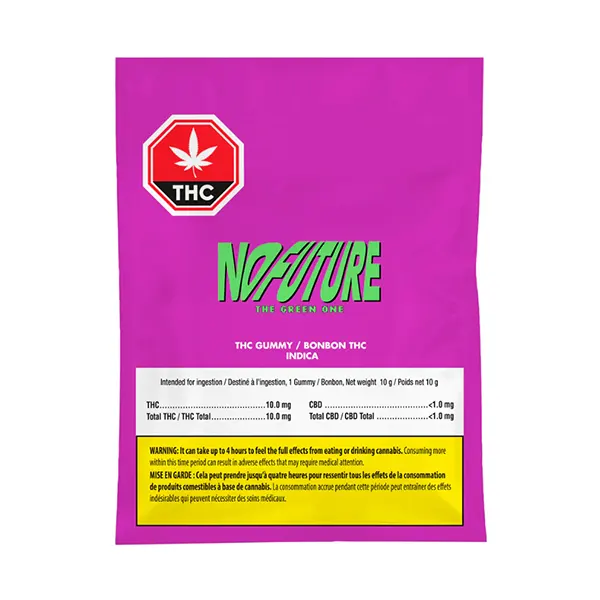 Image for The Green One Indica THC Gummy, cannabis gummies by No Future