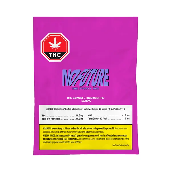 Image for The Purple One Sativa THC Gummy, cannabis all products by No Future