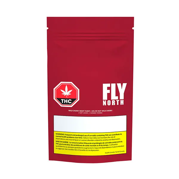 Image for Wild Cherry Night Flight, cannabis gummies by Fly North