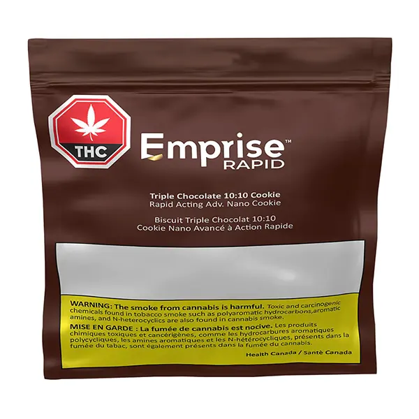 Image for Triple Chocolate 10:10 Cookie, cannabis all products by Emprise