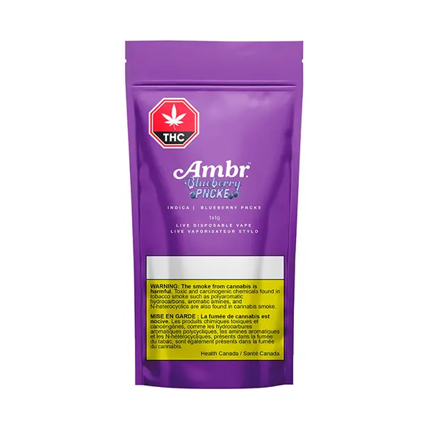 Image for Blueberry Pncke Disposable, cannabis all products by AMBR