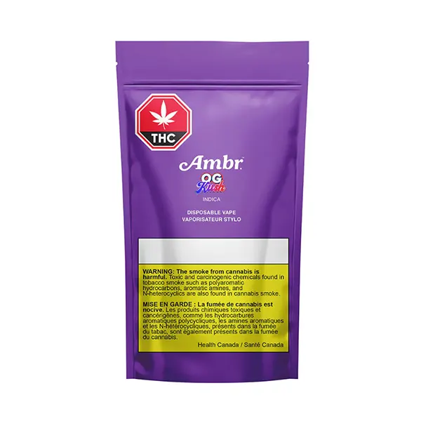 Image for Indica OG Kush Disposable, cannabis all products by AMBR