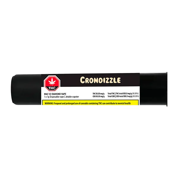 Image for MAC V2 Diamond Vape Disposable Pen, cannabis all products by Crondizzle