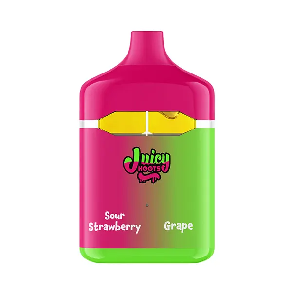 Sour Strawberry and Grape Flavour Flip Disposable Vape