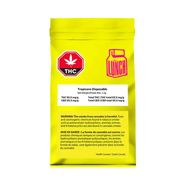 Image for Tropicane Disposable, cannabis all products by Lunch