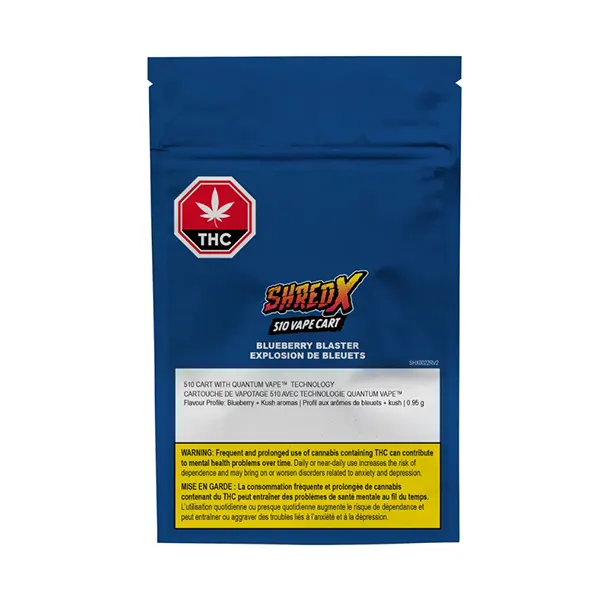 Image for Blueberry Blaster 510 Thread Cartridge, cannabis all products by Shred