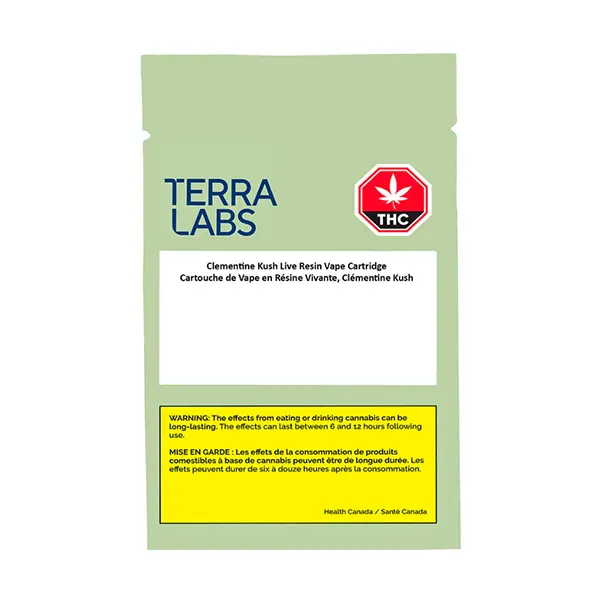 Image for Clementine Kush Live Resin 510 Thread Cartridge, cannabis all products by Terra Labs