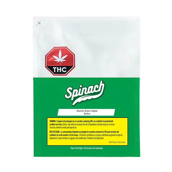 Image for Cosmic Green Apple 510 Thread Cartridge, cannabis all products by Spinach