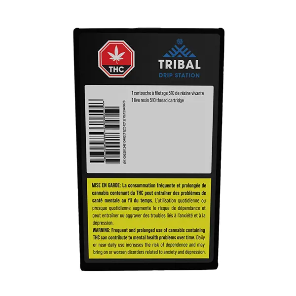 Image for Drip Station Live Resin 510 Thread Cartridge, cannabis all products by Tribal