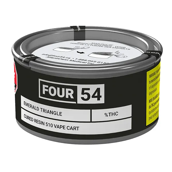 Image for Emerald Triangle Cured Resin 510 Thread Cartridge, cannabis all products by Four54