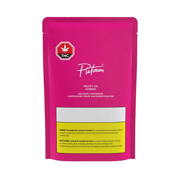 Fruity OG 510 Thread Cartridge (510 Cartridges) by Platinum