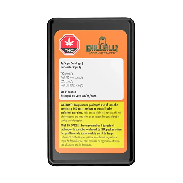 Image for Maxed Out Liquid Diamond Cartridge - Gator Blood, cannabis all products by Chillbilly