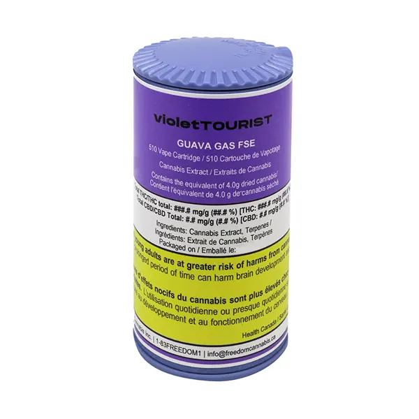 Image for Guava Gas FSE 510 Thread Cartridge, cannabis all products by Violet Tourist