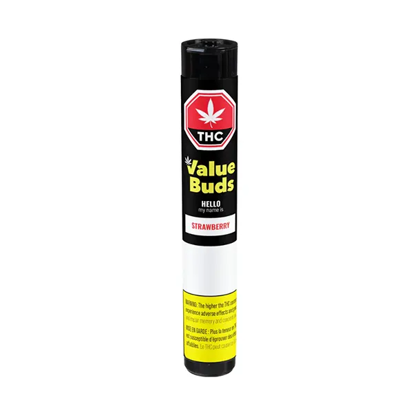 Image for HELLO My Name is Strawberry 510 Thread Cartridge, cannabis all products by Value Buds