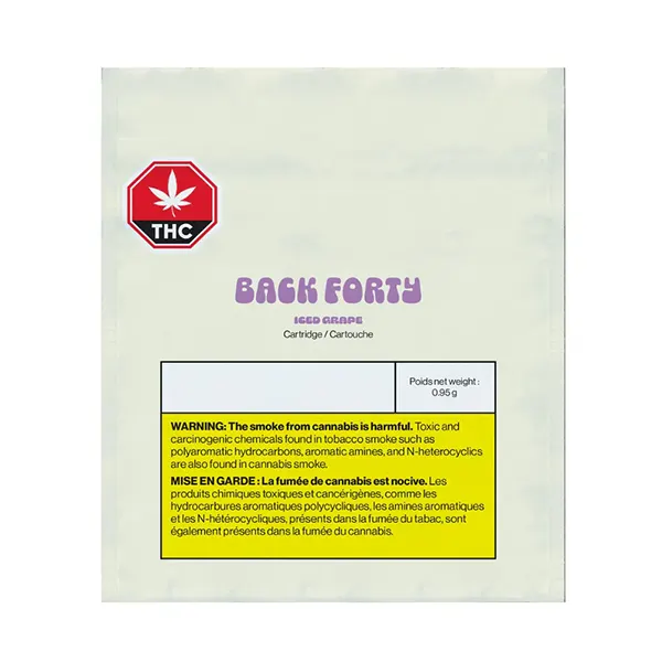 Image for Iced Grape 510 Thread Cartridge, cannabis all products by Back Forty