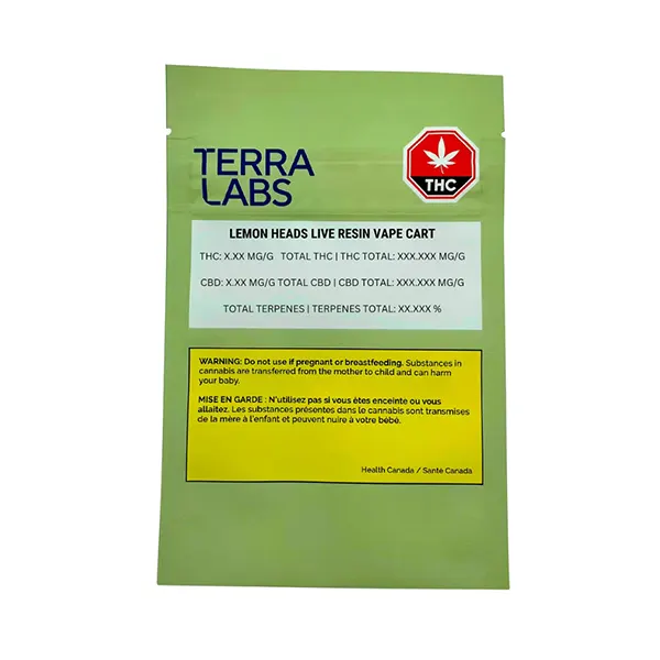 Image for Lemon Heads Pure Live Resin, cannabis all products by Terra Labs