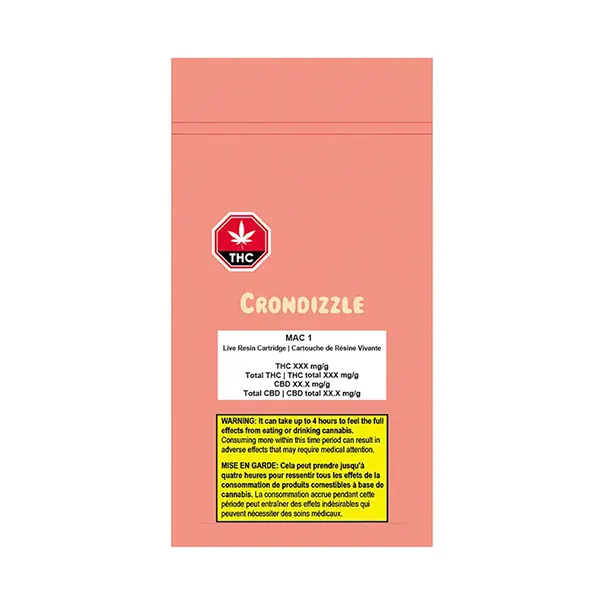 Image for MAC 1 Live Resin 510 Thread Cartridge, cannabis all products by Crondizzle